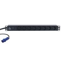 Lanview LVR261871D power distribution unit (PDU) 8 AC outlet(s) 1U Black