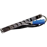 Lanview LVR261876D power distribution unit (PDU) 6 AC outlet(s) 1U Black