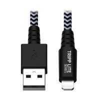 Tripp Lite M100-003-HD Heavy-Duty USB-A to Lightning Sync/Charge Cable, MFi Certified - M/M, USB 2.0, 3 ft. (0.91 m)