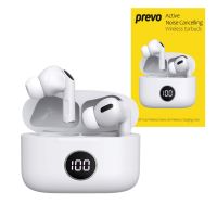 PREVO M10 Active Noise Cancelling TWS Earbuds, Bluetooth 5.3, Automatic Pairing, Touch Control Featu