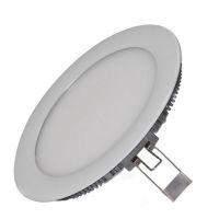 MEGE ROUND PANEL 12W 1100LM ULTRA SLIM COOLWHITE IP44 5500k