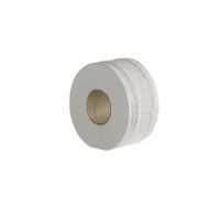 SIRIUS 2 ply white mini jumbo toilet rolls packed 12x150m 60mm core 77 cases per pallet