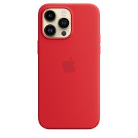 Apple iPhone 14 Pro Max Silicone Case with MagSafe - (PRODUCT)RED