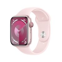 Apple Watch Series 9 45 mm Digital 396 x 484 pixels Touchscreen 4G Pink Wi-Fi GPS (satellite)