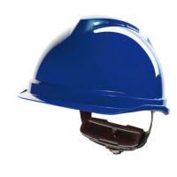 MSA V-Gard 520 Peakless Safety Helmet Blue
