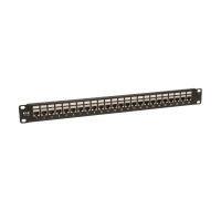 Tripp Lite N254-024-SH 24-Port 1U Rack-Mount STP Shielded Cat6 /Cat5 Feedthrough Patch Panel, RJ45 Ethernet, TAA