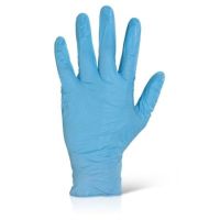 BEESWIFT Nitrile Disp Glove Blue Large (Box of 1000)