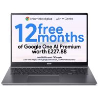 Acer Plus 516 Intel Core i3 8GB RAM 128GB SSD 16 Inch Chromebook