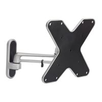 ProperAV Premium Swing Arm Tilt and Swivel 23 - 43\ TV Bracket - Grey"""