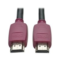 Tripp Lite P569-006-CERT 4K HDMI Cable with Ethernet (M/M) - 4K 60 Hz, Gripping Connectors, 6 ft.