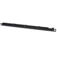 StarTech 24 Port 0.5U Cat5e Patch Panel - RJ45 Ethernet Rackmount Cat 5e 110 Patch Panel