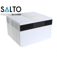 Salto PCM01KB50HI 1k Contactless Smartcard with Hi-Co Magnetic Stripe – Pack of 100