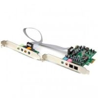 StarTech 7.1 Channel Sound Card - PCI Express, 24-bit, 192KHz