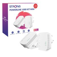 Strong POWERL1000DUOMINIUK AV1000 Mini Powerline Kit (2 Pack)