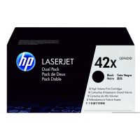 HP Q5942XD/42XD Toner cartridge black high-capacity twin pack, 2x20K pages ISO/IEC 19752 Pack=2 for 