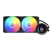 NZXT Kraken Elite 280 RGB Processor All-in-one liquid cooler 14 cm Black 1 pc(s)