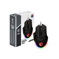 MSI Clutch GM20 Elite Gaming Maus, Black, USB