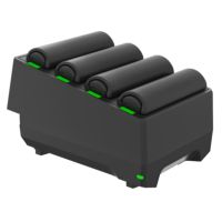 4-Slot Battery Charger, order separately: Power Supply, AC and DC Cable, fits for: WT5400, WT6400