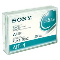 Sony DATA CARTRIDGE AIT4 200 520GB Blank data tape 8 mm