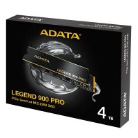 ADATA Legend (SLEG-900P-4TCS) 900 PRO PCIe Gen4 x4 M.2 2280 Solid State Drive,  R/W speed up to 7,400/6,500 MB/s, 5-year limited warranty