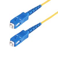 StarTech.com 30m (98.4ft) SC to SC (UPC) OS2 Single Mode Simplex Fiber Optic Cable, 9/125Âµm, 40G/10