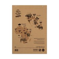 Rhino A1 Recycled Flipchart Pad 40 Leaf S20/B (Pack of 5)