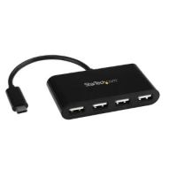 StarTech 4-Port USB-C Hub - Mini Hub - USB-C to 4x USB-A - USB 2.0