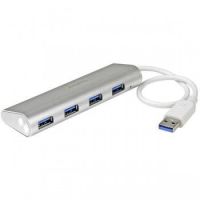 StarTech 4-Port Portable USB 3.0 Hub with Built-in Cable