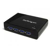 Startech-Com 4 Port Black SuperSpeed USB 3.0 Hub