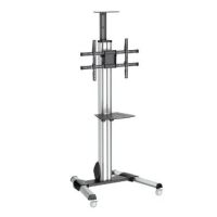 Startech-Com TV Cart - Height Adjustable - Lockable Wheels