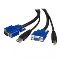 Startech-Com 10 ft 2-in-1 Universal USB KVM Cable