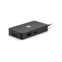 Microsoft USB-C Travel Hub USB 3.2 Gen 2 (3.1 Gen 2) Type-C Black