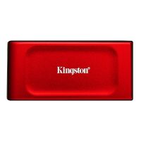 Kingston XS1000 - SSD - 2 TB - extern (tragbar) - USB 3.2 Gen 2 (USB-C Steckverbinder) - Rot
