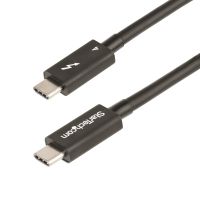 StarTech.com 3ft (1m) Thunderbolt 4 Cable - 40Gbps - 100W PD - 4K/8K Video - Intel-Certified Thunder