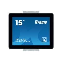iiyama ProLite TF1515MC-B2 touch screen monitor 38.1 cm (15") 1024 x 768 pixels Black Multi-touch
