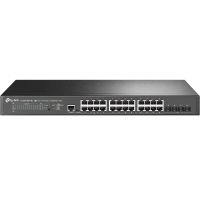 TP-Link JetStream 24-Port 2.5GBASE-T and 4-Port 10GE SFP+ L2+ Managed Switch with 16-Port PoE+ & 8-P