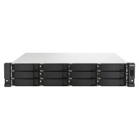 QNAP TS-H1887XU-RP NAS Rack (2U) Ethernet LAN Black, White E-2336