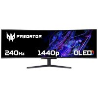 Acer X Predator X49X curved ultra-wide QD-OLED gaming monitor - 49", 32:9, QD-OLED, Double Quad HD, 240Hz, Black, HDMI, DP & USB-C