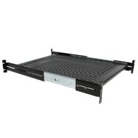 StarTech 2U Adjustable Mounting Depth Vented Sliding Rack Mount Shelf �� 50lbs / 22.7kg