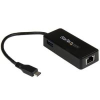 StarTech USB-C to Gigabit Network Adapter with Extra USB 3.0 Port