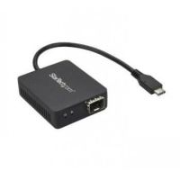 StarTech USB-C to Fiber Optic Converter - Open SFP