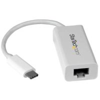 StarTech USB-C to Gigabit Network Adapter - White