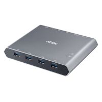 ATEN 2-Port 4K USB-C KVM Dock Switch PD100W