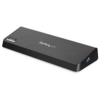 StarTech USB 3.0 Docking Station Dual Monitor with HDMI & 4K DisplayPort - USB 3.0 to 4x USB-A, Ethernet, HDMI and DP - USB Type A Universal Laptop Docking Station Mac & Windows