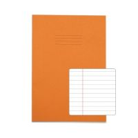 Victor Technology RHINO A4 Exercise Book 80 Page Orange F8M (Pack of 50)