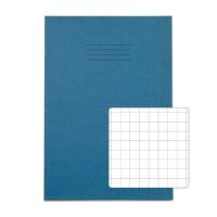 Rhino A4 Exercise Book 48 page Light Blue S10 (Pack of 100)