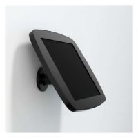 Bouncepad Wallmount | Apple iPad Pro 1/2 Gen 12.9 (2015 - 2017) | Black | Exposed Front Camera and H