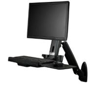 StarTech Wall-Mounted Sit-Stand Desk - Single Monitor