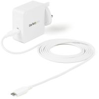 StarTech.com USB C Wall Charger - USB C Laptop Charger 60W PD - 6ft/2m Cable - Universal Compact Typ