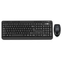 Adesso WKB-1320CB-UK keyboard RF Wireless + USB QWERTY UK English Black